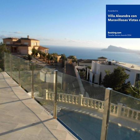 Villa Aleandra Con Maravillosas Vistas Al Mar! Altea Exterior foto